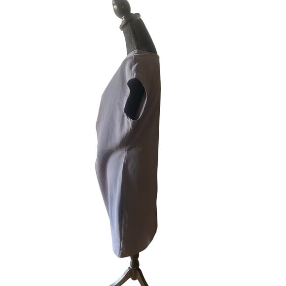 Maurices Mauve Sheath Dress – Pleated Front Detail, Sleeveless - Picture 5 of 6